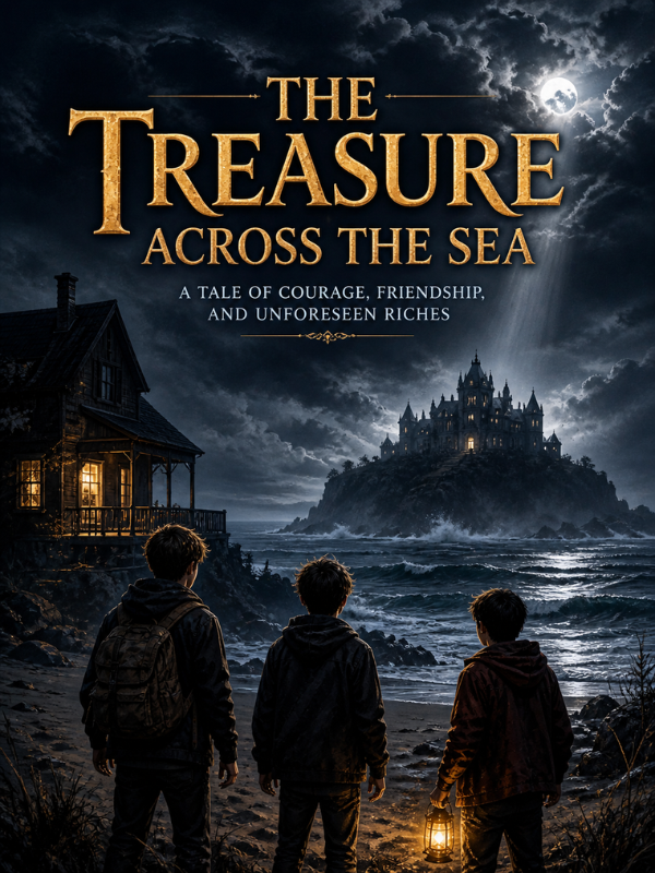 The Treasure Across the Sea: 40-Page Premium Illustrated Adventure Storybook
